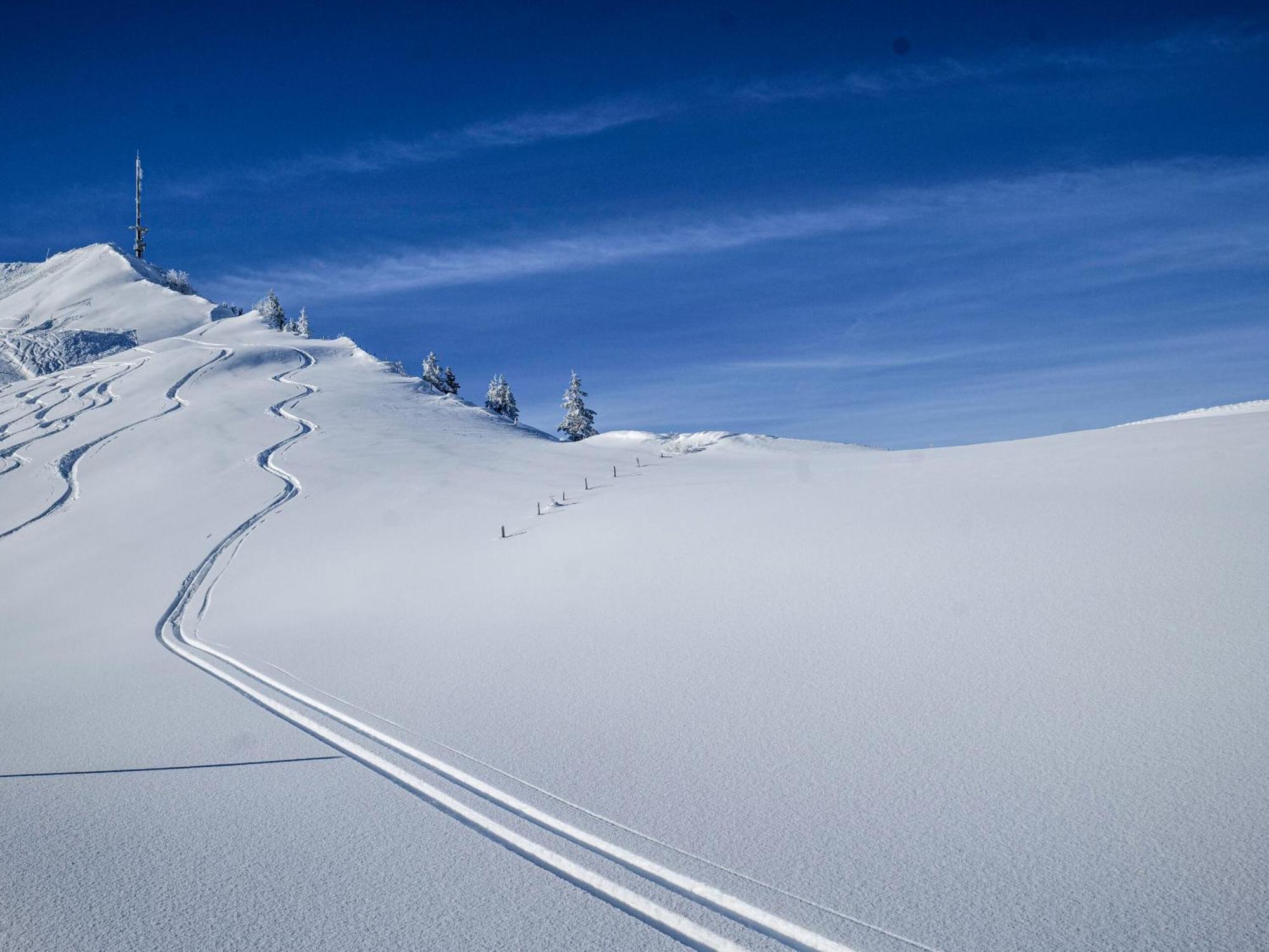 Berghotel Hahnenmoos Adelboden Exteriér fotografie